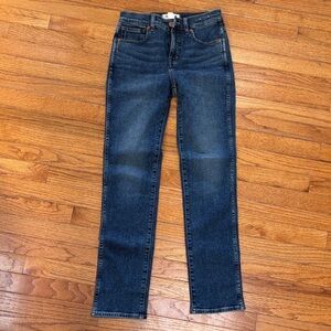 NWT Madewell Midrise Stovepipe Jeans